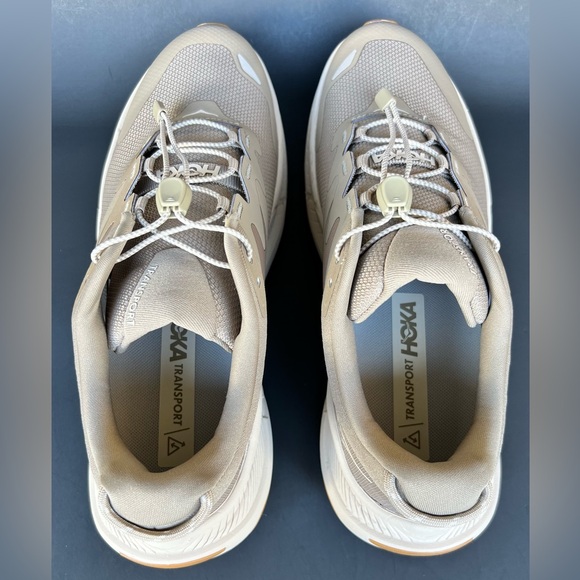 HOKA One One Men’s Transport Hiking/Walking Shoes Tan NEW - Picture 7 of 10